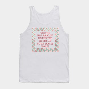 Drinking alone Tank Top